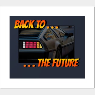 Back To The Future - Delorean Posters and Art